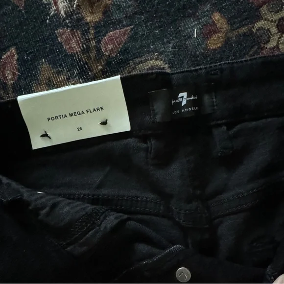 7 For All Mankind Portia Flare Jeans - Picture 2 of 3
